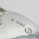 Victorian Sterling Silver Circular Table Stand Antique 1887 London