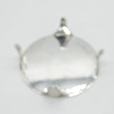 Victorian Sterling Silver Circular Table Stand Antique 1887 London