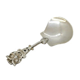 Victorian Sterling Silver Muse Mask Tea Caddy Spoon Antique 1892 Birmingham
