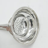 Contemporary Sterling Silver Wine Funnel & Strainer Vintage 1995 Sheffield
