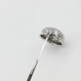Early Sterling Silver Queen Anne Shilling Coin Set Toddy Ladle Antique c1710