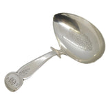 George III Sterling Silver Caddy or Medicine Stone Antique 1813 London