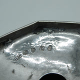 George III Pair of Sterling Silver Pedestal Salt Cellars Antique 1790 London