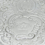George II Sterling Silver Floral Pattern Salver Dish Antique 1752 London