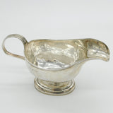 George III Sterling Silver Pedestal Cream Jug Antique 1816 Sheffield