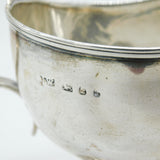 George III Sterling Silver Pedestal Cream Jug Antique 1816 Sheffield