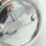 Victorian French .950 Silver Swirling Chocolate Pot Antique c1860 Paris Fortrait