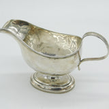 George III Sterling Silver Pedestal Cream Jug Antique 1816 Sheffield