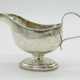 George III Sterling Silver Pedestal Cream Jug Antique 1816 Sheffield