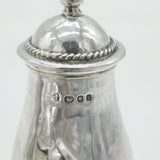 Guild of Handicraft Sterling Silver Three-Piece Cruet Set Vintage 1970 London