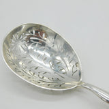 19th Century French .950 Silver Sugar Sifter Spoon Antique c1880 Belle Epoque