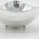 A.E Jones Arts & Crafts Sterling Silver Planished Treat Bowl Vintage 1960 Birmingham