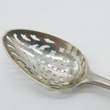 George II Sterling Silver Mote Spoon Antique c1740 London George Greenhill Jones