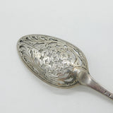 George II Sterling Silver Mote Spoon Antique c1740 London George Greenhill Jones