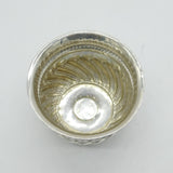 Victorian Sterling Silver William III 1697 Coin Set Bowl Antique 1892 London