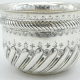 Victorian Sterling Silver William III 1697 Coin Set Bowl Antique 1892 London
