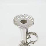 Victorian Sterling Silver Chamberstick 'Go-To-Bed' Antique 1850 Sheffield