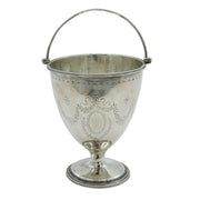 George III Sterling Silver Swing-Handle Sugar Basket Antique 1783 London