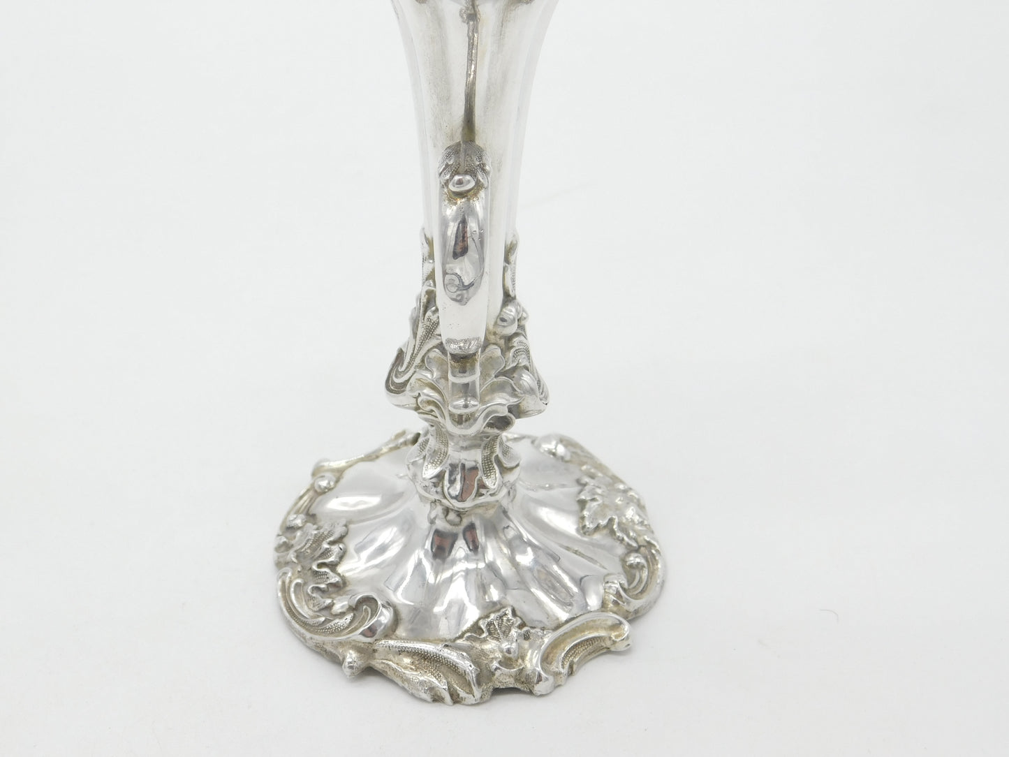 Victorian Sterling Silver Chamberstick 'Go-To-Bed' Antique 1850 Sheffield