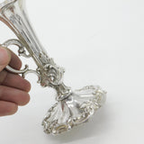 Victorian Sterling Silver Chamberstick 'Go-To-Bed' Antique 1850 Sheffield
