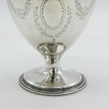 George III Sterling Silver Swing-Handle Sugar Basket Antique 1783 London