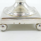 19th Century French .950 Silver Pedestal Nouveau Mustard Pot Antique c1880