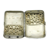 Victorian Silver Cigarette Case Antique