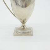 Georgian Sterling Silver Pedestal Cream Jug Antique 1792 London George III