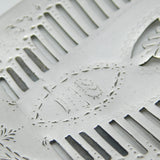 George III Sterling Silver Floral Pattern Fish Slice Antique 1784 London
