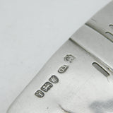 George III Sterling Silver Floral Pattern Fish Slice Antique 1784 London