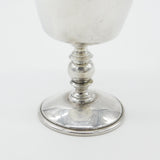 Sterling Silver Armorial Chalice Goblet Pershore Millenium Vintage 1971 Birmingham