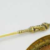 Pair 19th Century Sterling Silver Gilt Large Apostle Spoons Antique c1860 French