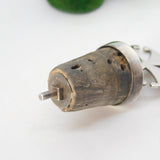 Victorian Sterling Silver IHS Communion Wine Bottle Stopper Antique 1894 London