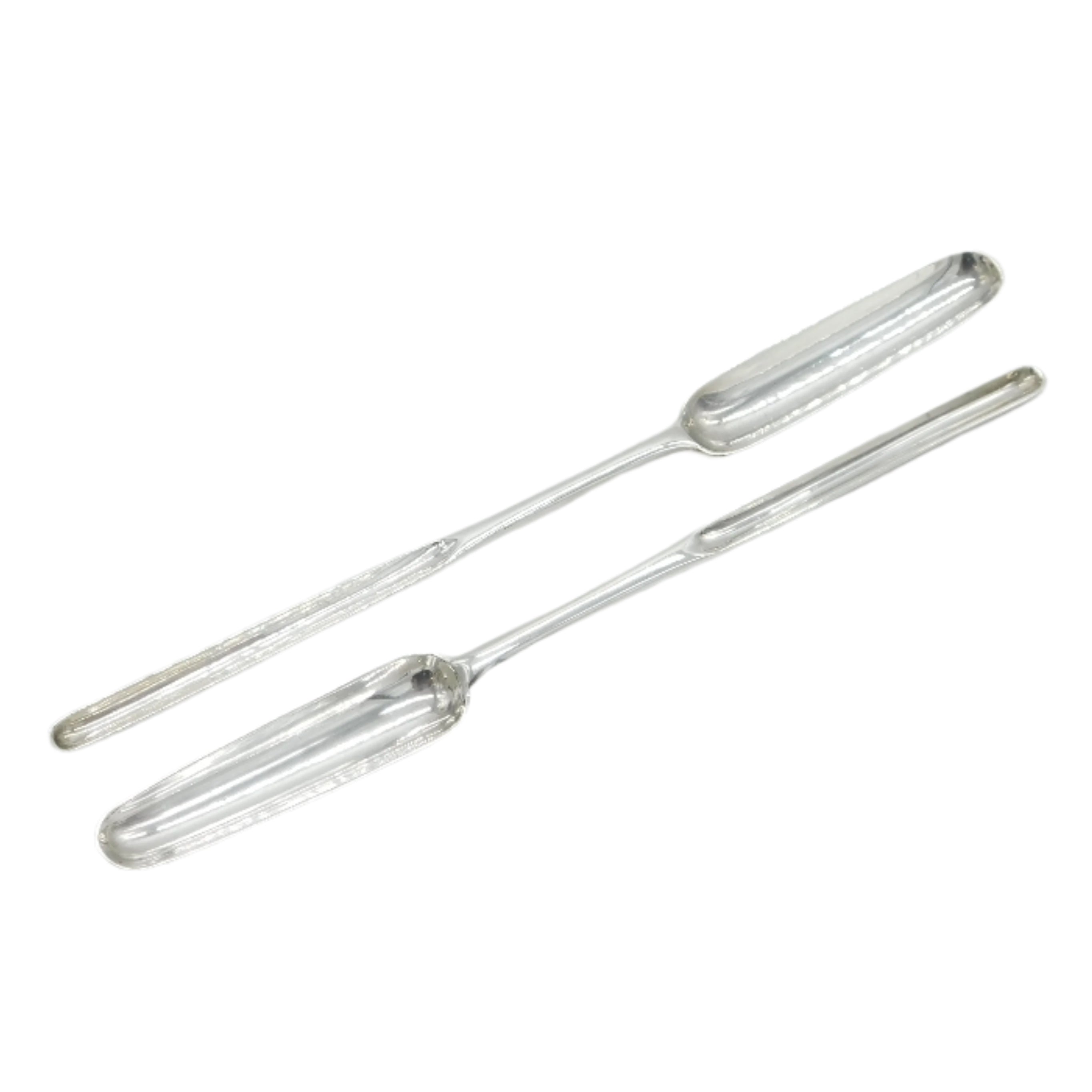Georgian Bone Marrow Scoop Silver Antique