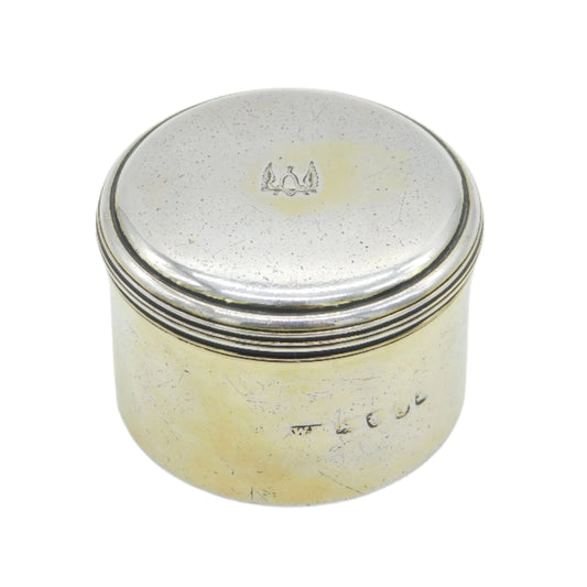Georgian Silver Pot Antique