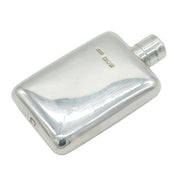 Asprey Edwardian Sterling Silver Ladies Hip Flask Antique 1905 London