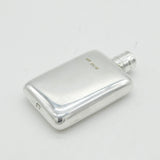 Asprey Edwardian Sterling Silver Ladies Hip Flask Antique 1905 London