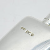 Asprey Edwardian Sterling Silver Ladies Hip Flask Antique 1905 London