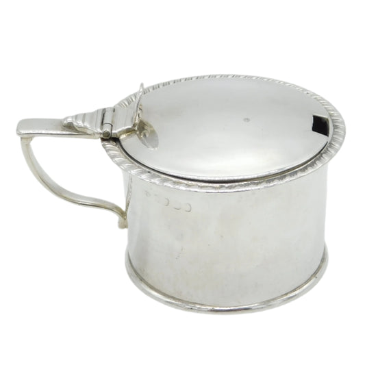 Silver Mustard Pot Antique Georgian