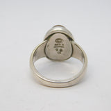 Georg Jensen Sterling Silver Design 46B by Harald Nielsen Agate Ring Vintage