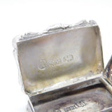 Victorian Nathaniel Mills Sterling Silver Purse Vinaigrette Antique 1842 Birmingham