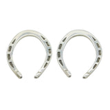 Pair of Sterling Silver Novelty Horseshoe Napkin Ring Vintage 1971 Sheffield