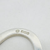 Pair of Sterling Silver Novelty Horseshoe Napkin Ring Vintage 1971 Sheffield