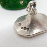 George III Cast Sterling Silver 'JJ' Monogram Fob Seal Antique 1812 London