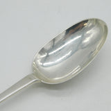 William III Britannia Silver Crested Dog Nose Spoon Antique 1702 London