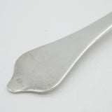 William III Britannia Silver Crested Dog Nose Spoon Antique 1702 London