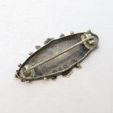 Victorian Sterling Silver Annie Name Brooch Antique 1898 Birmingham
