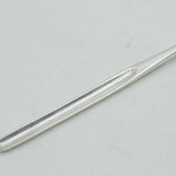 George II Sterling Silver Crested Bone Marrow Scoop Antique 1754 London