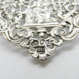 Victorian Sterling Silver Half Nurses Buckle Mother & Baby Pattern 1895 London