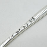 George II Sterling Silver Crested Bone Marrow Scoop Antique 1754 London